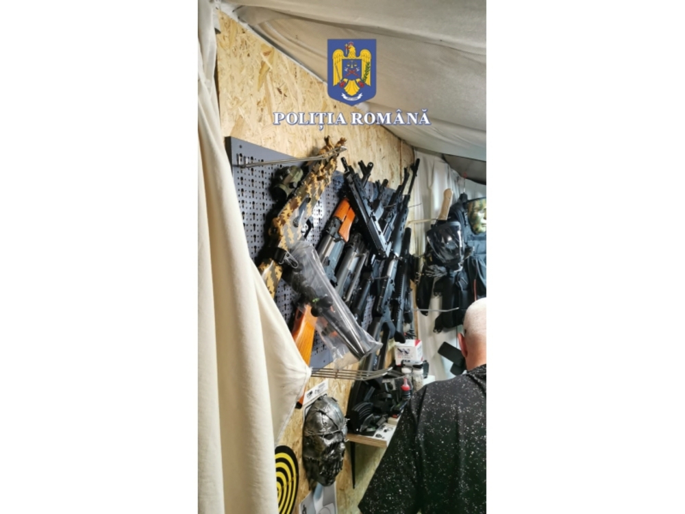 Румъния - трафик на оръжие - обиск