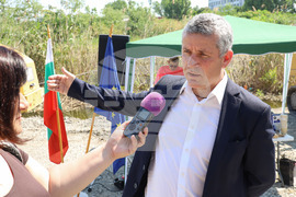 Бургас - РИОСВ - канал - първа копка - Павел Маринов