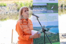 Бургас - РИОСВ - канал - първа копка - Галина Симеонова