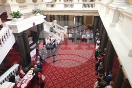 Парламент - Кръводарителска акция - откриване