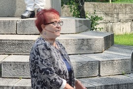 Брезник - Паметник на загиналите в Сръбско-българската война - годишнина - Аниела Асенова