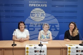 Национален пресклуб на БТА Плевен - пресконференция - фестивал за маримба и ударни инструменти