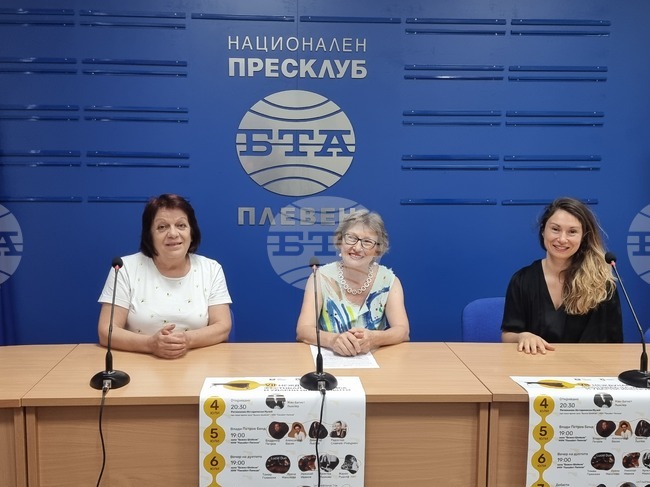 Национален пресклуб на БТА Плевен - пресконференция - фестивал за маримба и ударни инструменти