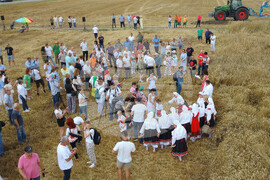 Село Борисово - Жътвена кампания - зажънване - ритуал