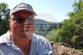 Село Храстово - крепост - разкопки