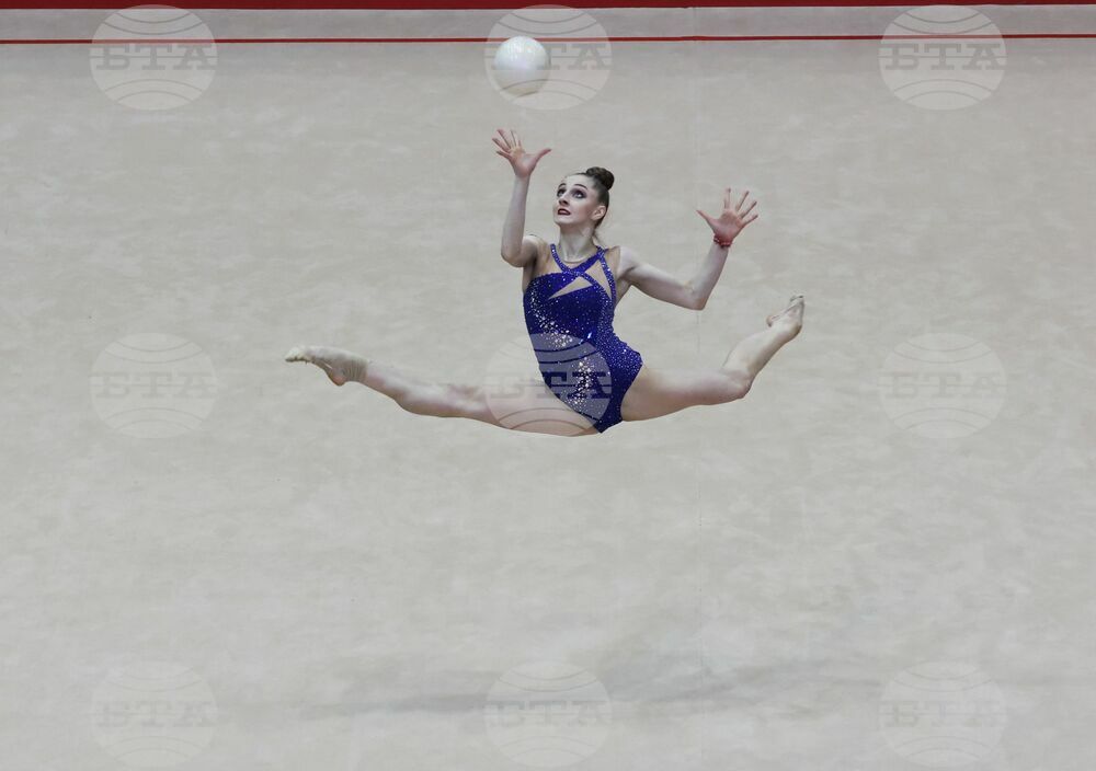 Bulgaria Wins Two Medals in All-Round Competition at European Rhythmic Gymnastics Championships