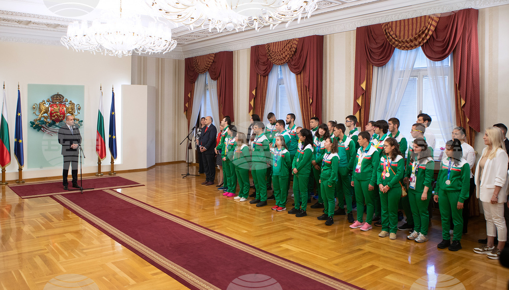 Президентът Румен Радев: Младите ни хора и спортисти са сред най-добрите посланици на България пред света