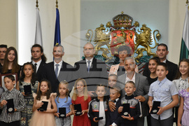 Румен Радев - спортисти - награди