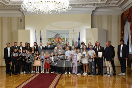 Румен Радев - спортисти - награди