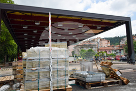 Благоевград – открит кооперативен пазар - ремонт