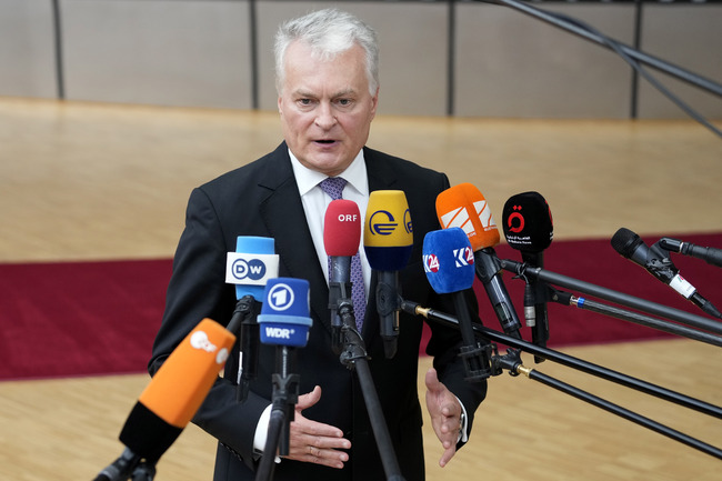 Президентът на Литва призова лидерите от НАТО да проявят повече смелост относно приемането на Украйна в алианса