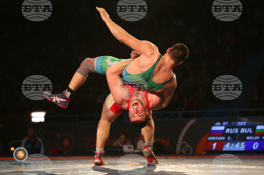 Bulgaria's Wrestler Milov Wins European Title in Greco-Roman 97 kg Competition