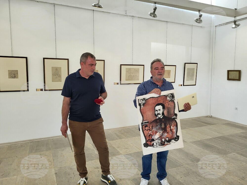 В Самоков бе подредена изложба с творби на Станислав Доспевски по повод 200 години от рождението му