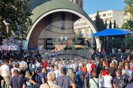 Република Северна Македония - Охридска Архиепископия - протест