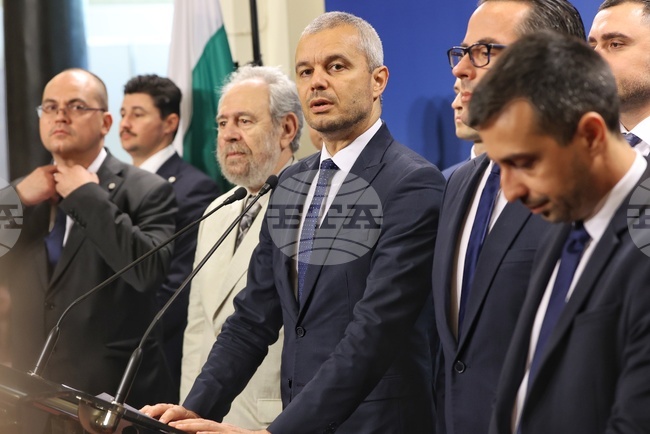 Парламент - Възраждане - пресконференция