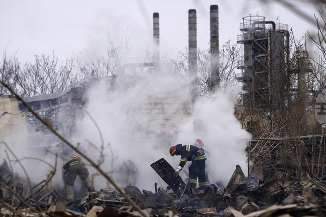 Odesa under Ballistic Missile Attack