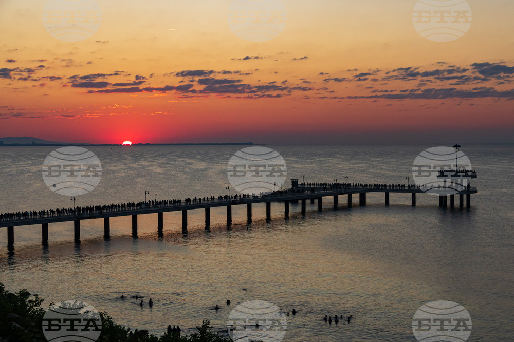 Бургас - първи юли - изгрев