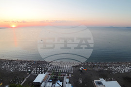 Бургас - първи юли - изгрев