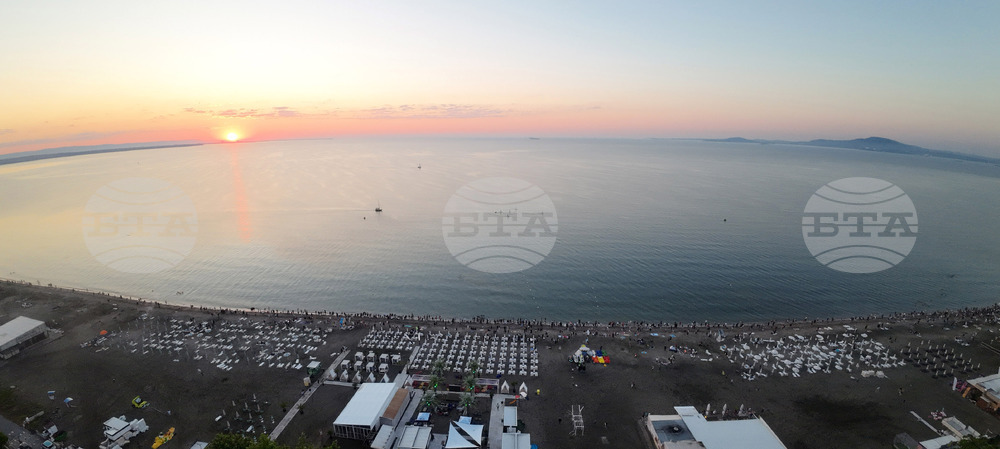 Бургас - първи юли - изгрев