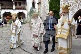 Село Бачково - Бачковски манастир - откриване на каменна плоча и изложба