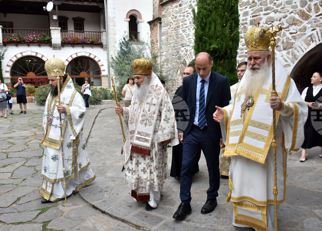 Село Бачково - Бачковски манастир - откриване на каменна плоча и изложба