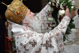 Село Бачково - Бачковски манастир - откриване на каменна плоча и изложба