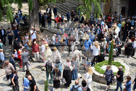 Село Бачково - Бачковски манастир - откриване на каменна плоча и изложба