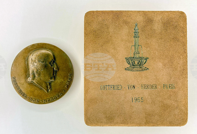 Изложба представя първия българин, удостоен с Хердерова награда