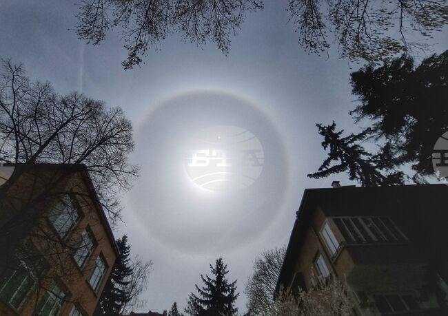 Слънце - оптично явление - хало