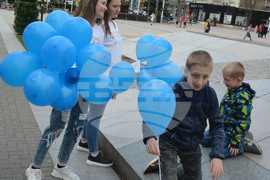 Хасково - сини балони - деца