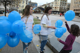 Хасково - сини балони - деца