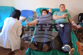 Сърбия - Босилеград - кръводарителска акция