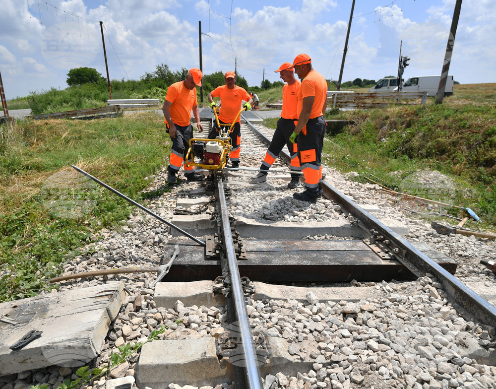 Разград - железопътна линия - ремонтни дейности