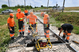 Разград - железопътна линия - ремонтни дейности