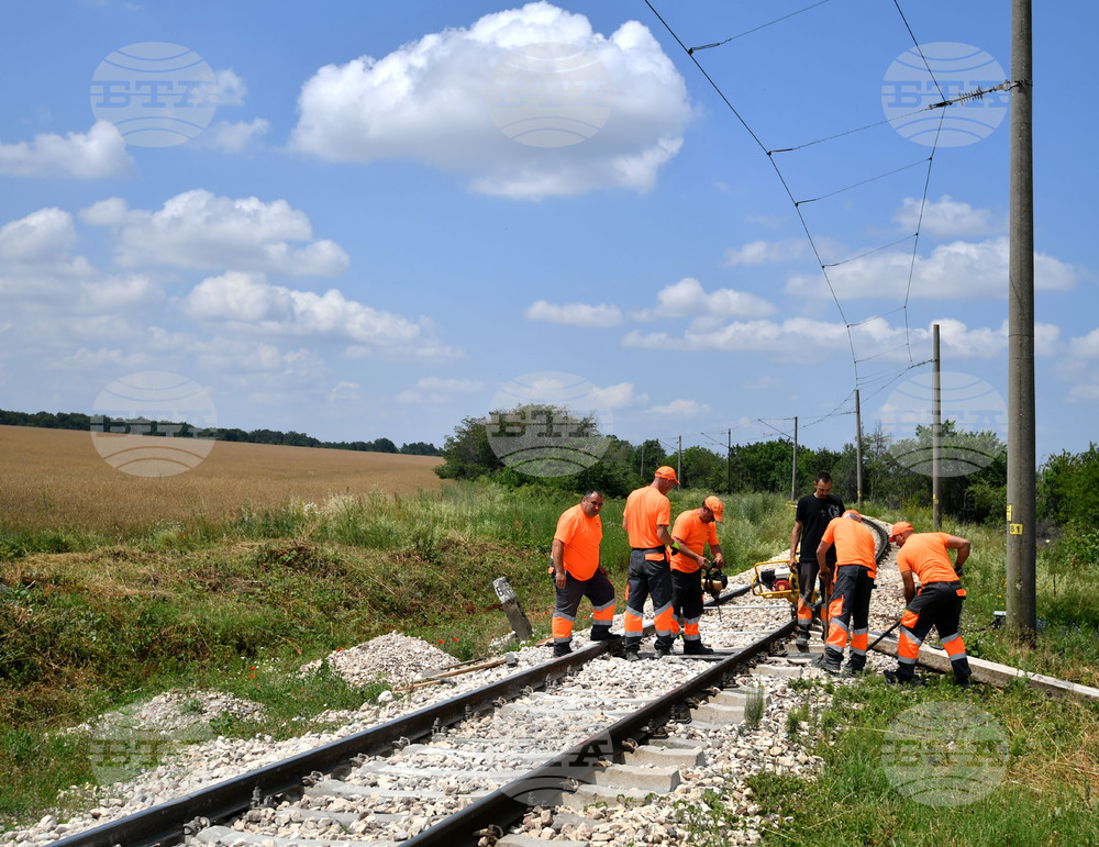 Разград - железопътна линия - ремонтни дейности