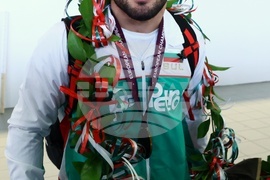 Борба - медалисти - посрещане