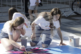 Народен театър "Иван Вазов" - художници от Република Северна Македония и България