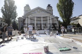 Народен театър "Иван Вазов" - художници от Република Северна Македония и България