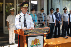 Бургас - МВР годишнина - честване и демонстрация