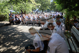 Бургас - МВР годишнина - честване и демонстрация