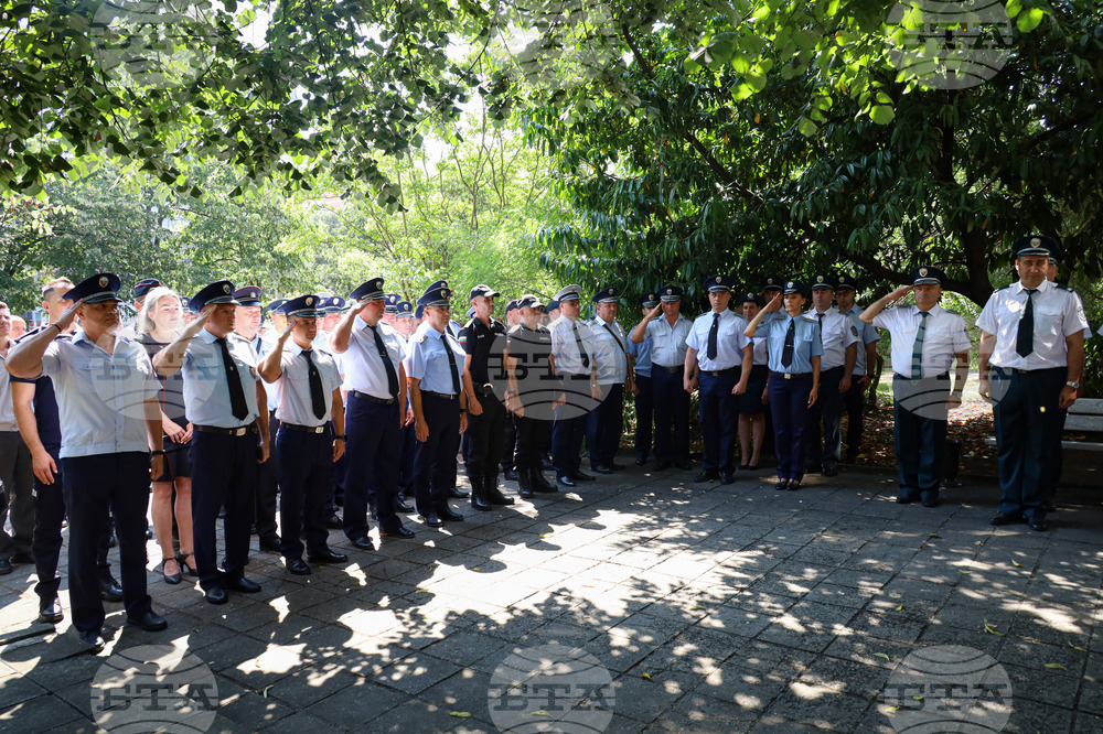 Бургас - МВР годишнина - честване и демонстрация