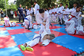 Бургас - МВР годишнина - честване и демонстрация