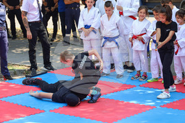 Бургас - МВР годишнина - честване и демонстрация