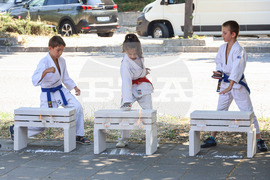 Бургас - МВР годишнина - честване и демонстрация