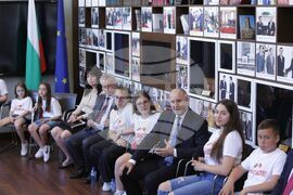 Румен Радев - деца - среща