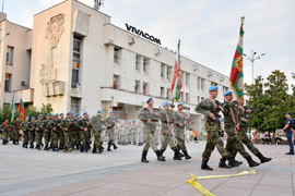 Пловдив - Бойният празник на Пловдивския гарнизон