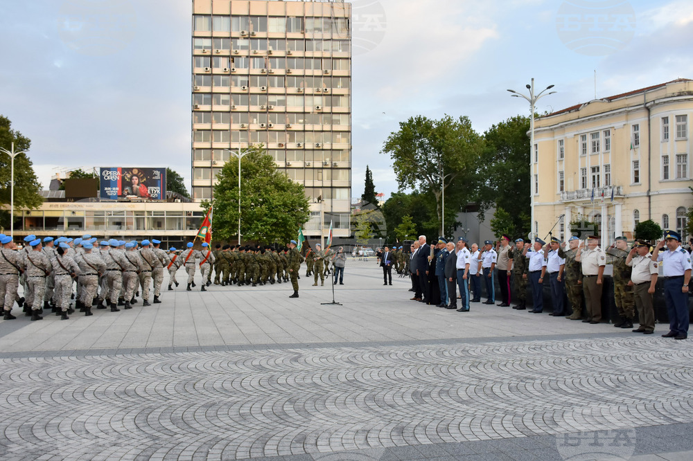 Пловдив - Бойният празник на Пловдивския гарнизон