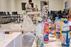 Гърция - Елефсина - Творци пречистват морето край Атина със „съвременна елевсинска мистерия“