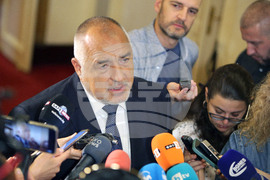 Парламент - Бойко Борисов - кулоари - изявление