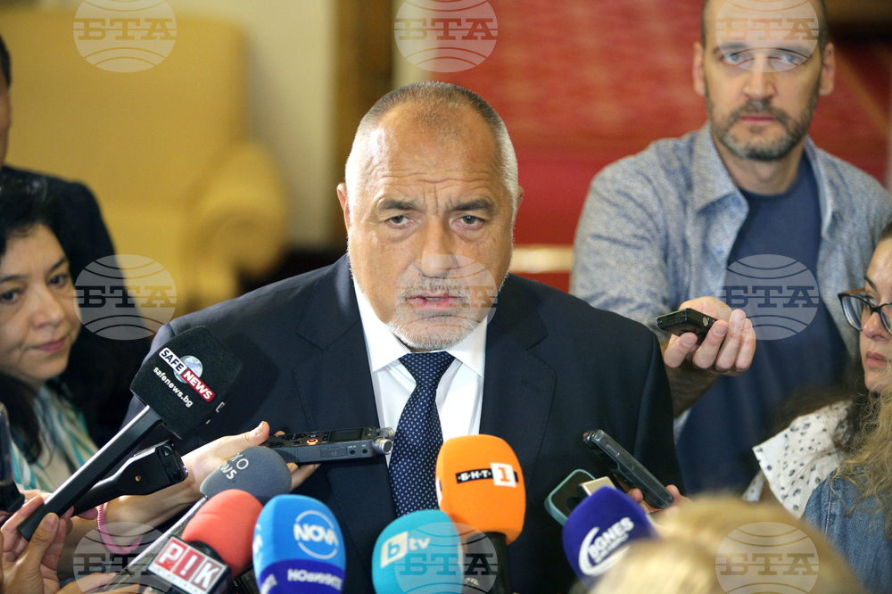 Парламент - Бойко Борисов - кулоари - изявление